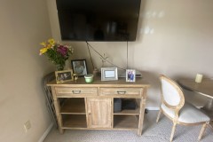 TV mount repositioning 